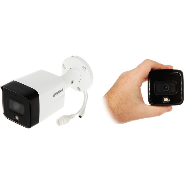 ΚΑΜΕΡΑ DAHUA IP IPC-HFW1839TC-A-IL-0280B-S6 Smart Dual Light 8.3 Mpx 4K UHD 2.8 mm 