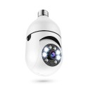 Smart security camera No brand PST-F1-3MP, 3.0Mp, PTZ, For socket E27, Wi-Fi, Tuya Smart, White - 91029