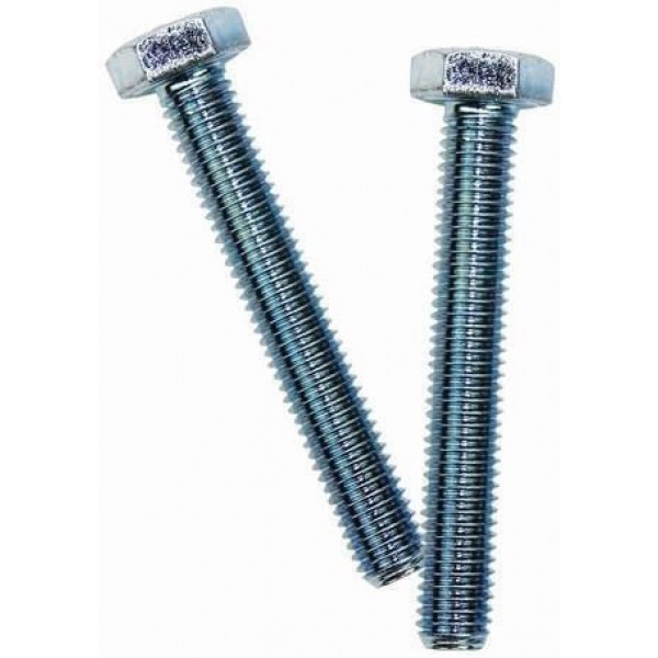 Εξάγωνες βίδες όλο βόλτα χάλυβας 8.8 γαλβανιζέ με μετρικό σπείρωμα DIN 933  (Μ12Χ40) Τεχ 10