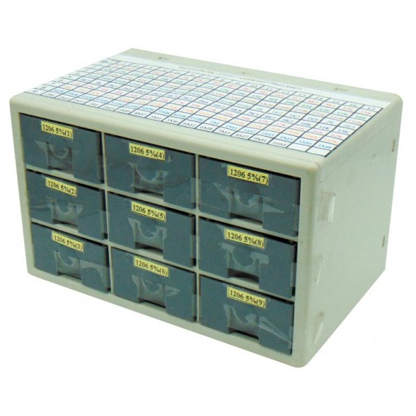 Σετ Αντιστασεων Smd 1206 5% (500) Eve