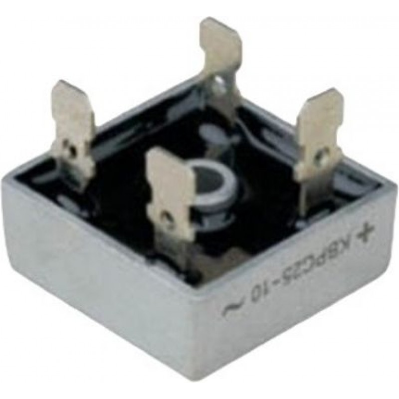 Γεφυρα Τετραγωνη Μεταλλικη 15A/50V Kbpc15005 Tpd Γεφυρα Τετραγωνη Μεταλλικη 15A/50V Kbpc15005 Tpd