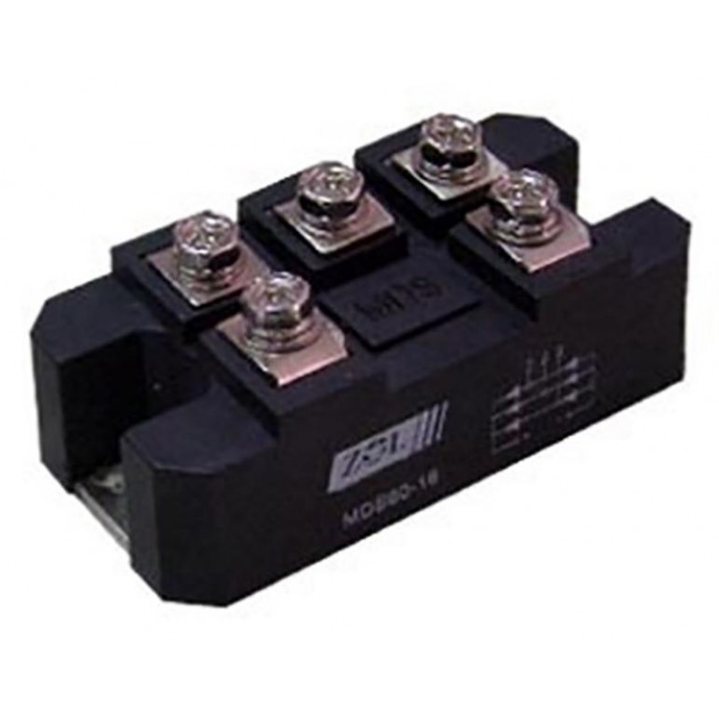 Γεφυρα Τριφασικη Module 50A/1200V Mds50-12 Znl Γεφυρα Τριφασικη Module 50A/1200V Mds50-12 Znl