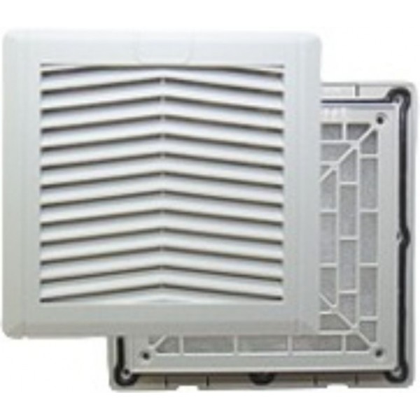 Πλεγμα Ανεμιστηρα Πλαστικο 152Mm Με Φιλτρο Ntl-F152 Nal