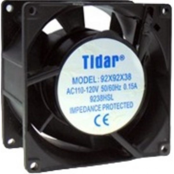 Ανεμιστηρας 92X92X38 115Vac Κουζινετο Καλωδιου Rqa9238-Hsl1 Tid