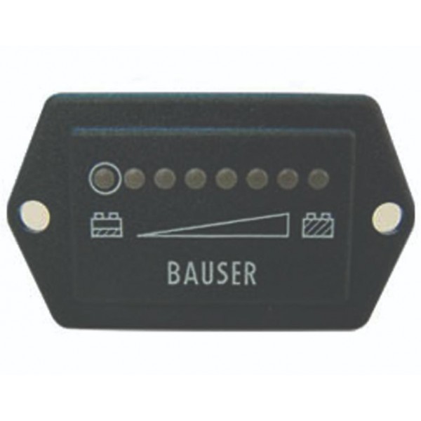 Μετρητης Μπαταριας Πινακα Με Ενδειξη 53X31 12Vdc 826 Bauser