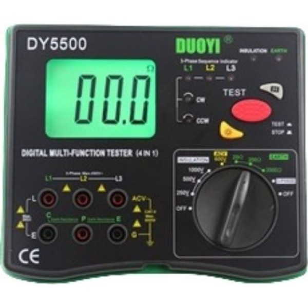 Οργανο Ηλεκτρολογικων Εγκαταστασεων 4 Σε 1 (Σετ Βαλιτσα + Θηκη) Dy5500 Dyi