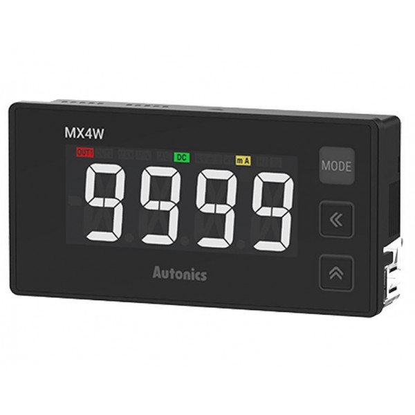 Οργανο Πινακος Βολτομετρο Ψηφιακο Ac/dc 96X48 0-5A Εξοδος Pnp Mx4W-A-F2 Autonics