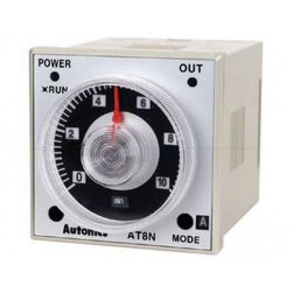 Χρονικο Relay Πινακος 8P 6 Λειτουργιων 2C/o 48X48 100-240Vac/24-240Vdc At8N Autonics (Τεμάχια 2)