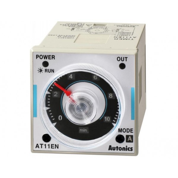 Χρονικο Relay Πινακος 11P 6 Λειτουργιων 2C/o 48X48 100-240Vac/24-240Vdc At11En Autonics (Τεμάχια 2)