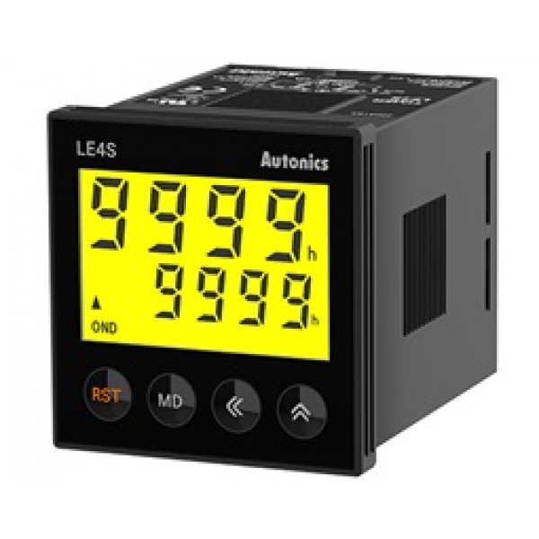 Χρονικο Relay Πινακος 8P Ψηφιακο Lcd 10 Λειτουργιων 1C/o Signal On 48X48 24-240Vac/dc Le4S Autonics