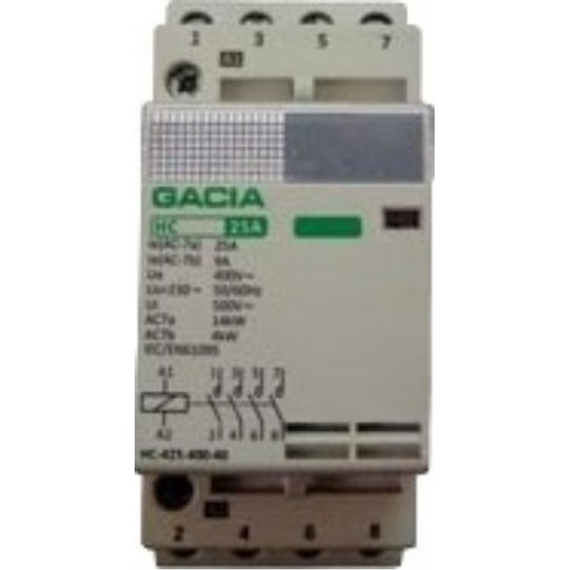Relay Φορτιου Ραγας 4P 4No 40A 230Vac Hc-4-40-230-4-0 Gac Relay Φορτιου Ραγας 4P 4No 40A 230Vac Hc-4-40-230-4-0 Gac