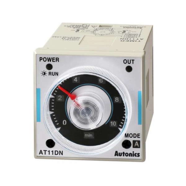 Χρονικο Relay Πινακος 11P 6 Λειτουργιων 2C/o 48X48 24Vac/dc At11Dn-2 Autonics (Τεμάχια 2)