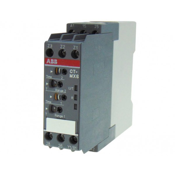 Χρονικο Relay Ραγας 5 Λειτουργιων 2C/o 24-240Vac/24-48Vdc Ct-Mxs.22 Abb (Τεμάχια 2)