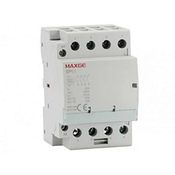 Relay Φορτιου Ραγας 4P 4No 40A 240Vac Epc1 Maxge (Τεμάχια 2)