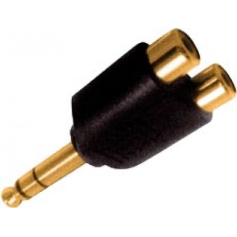 Adaptor Audio 6.3Mm Stereo Σε 2 Rca Θηλυκα Επιχρυσα Au5170G Ultimax Adaptor Audio 6.3Mm Stereo Σε 2 Rca Θηλυκα Επιχρυσα Au5170G Ultimax
