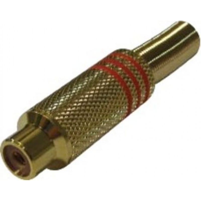 Rca Θηλυκο Καλωδιου Id7Mm Επιχρυσο Κοκκινο Rj214G Ultimax Rca Θηλυκο Καλωδιου Id7Mm Επιχρυσο Κοκκινο Rj214G Ultimax