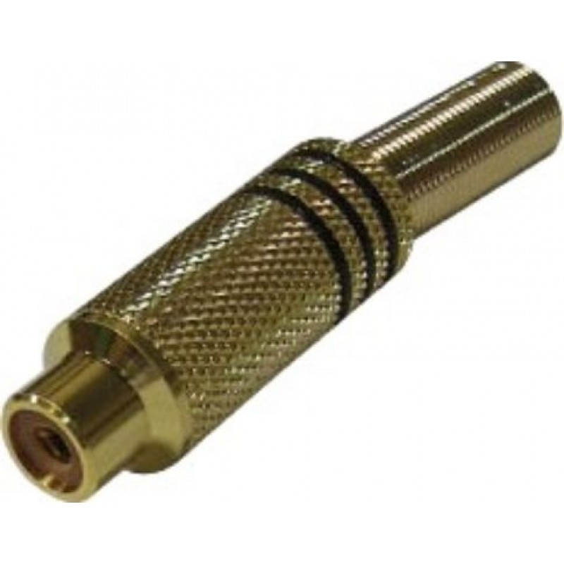 Rca Θηλυκο Καλωδιου Id7Mm Επιχρυσο Μαυρο Rj214G Ultimax Rca Θηλυκο Καλωδιου Id7Mm Επιχρυσο Μαυρο Rj214G Ultimax