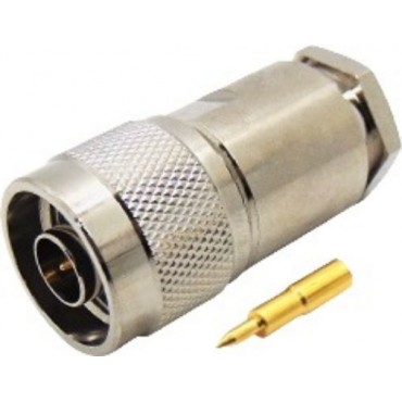 N Αρσενικο Clamp Rg213 Teflon Tp2-004 Jyc N Αρσενικο Clamp Rg213 Teflon Tp2-004 Jyc