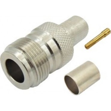 N Θηλυκο Crimp Lmr400 Teflon Jy120308 Jyc