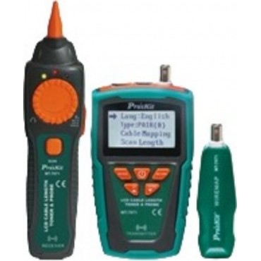 Tester Καλωδιων Lan Τηλεφωνικων Ομοαξονικων Με Γεννητρια Σηματος &Αναλυτη Γραμμης Mt-7071 S/Pro'skit Tester Καλωδιων Lan Τηλεφωνικων Ομοαξονικων Με Γεννητρια Σηματος &Αναλυτη Γραμμης Mt-7071 S/Pro'skit