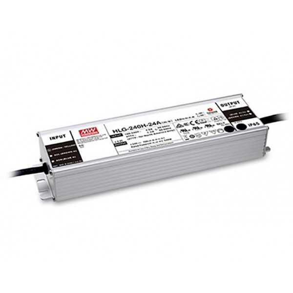 Τροφοδοτικο Led 240W/24Vdc/10A Pfc Ip67 Dimmable Hlg-240H-24B Mean Well