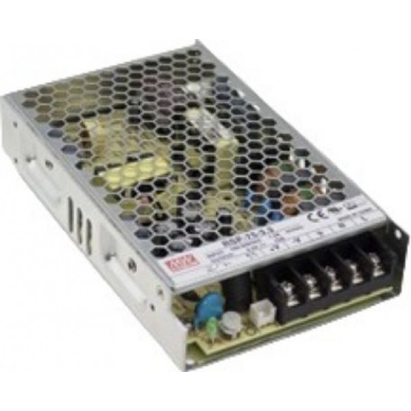 Τροφοδοτικο 75W/7.5Vdc/10A Pfc Low Profile Rsp-75-7.5 Mean Well