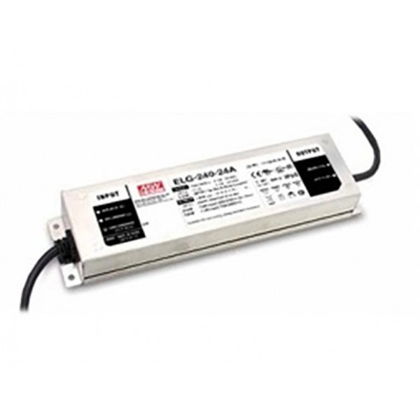Τροφοδοτικο Led 240W/24Vdc/10A Pfc Ip67 Elg-240-24 Mean Well