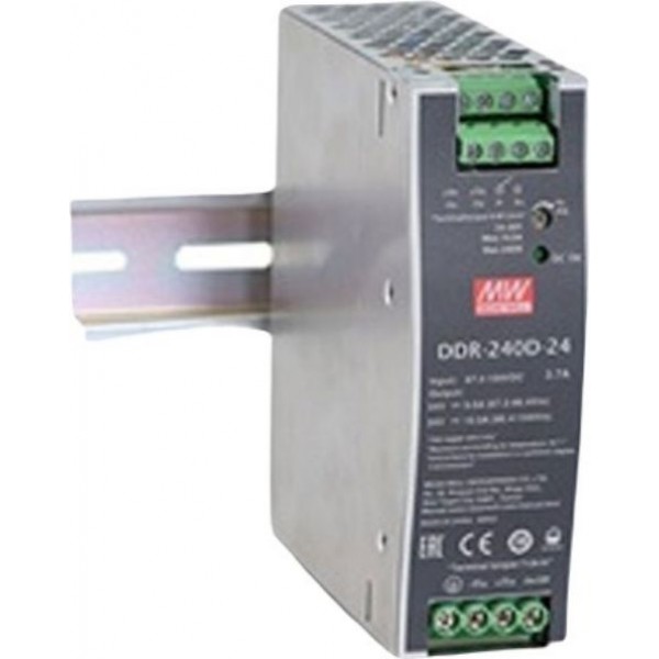 Converter Dc/dc Ραγας 240W/33.6-67.2V/24V/10A Ddr-240C-24 Mean Well