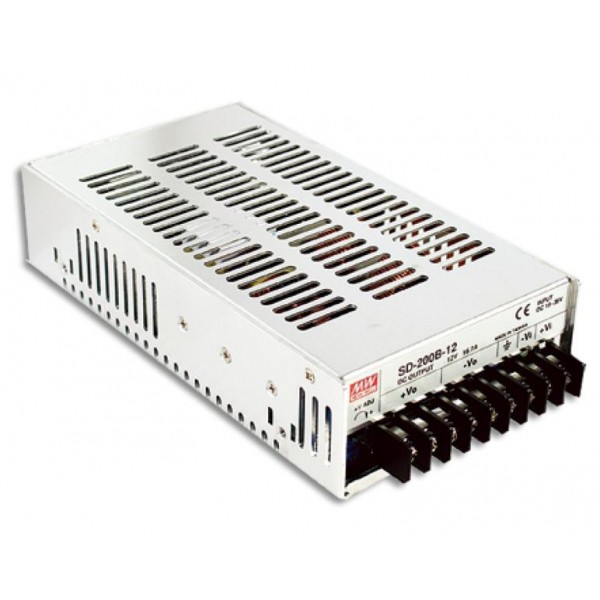 Converter Dc/dc 200.4W/36-72V/12V/16.7A Sd-200C-12 Mean Well (Τεμάχια 2)