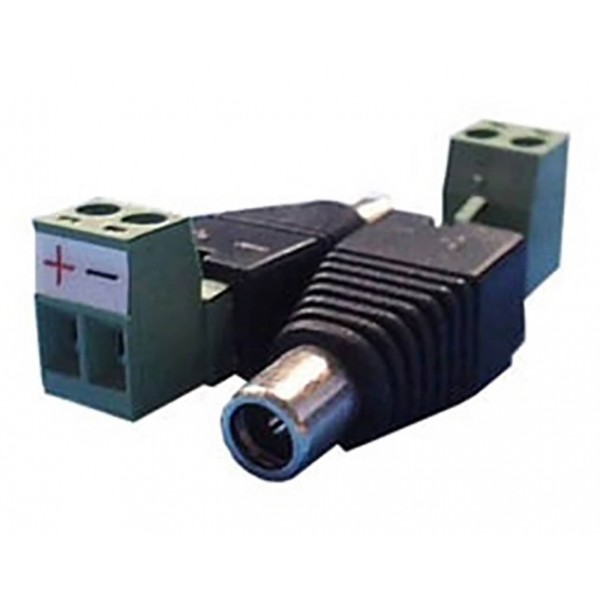 DC ADAPTOR ΑΡΣΕΝΙΚΟ 5.5/2.1mm ΣΕ ΚΛΕΜΑ 2P ΑΠΟΣΠΩΜΕΝΗ JT-1266 JKG
