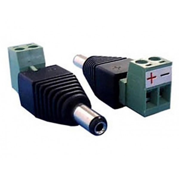 Dc Adaptor Θηλυκο 5.5/2.1Mm Σε Κλεμα 2P Αποσπωμενη Jt-1266 (Yt-004) Jkg