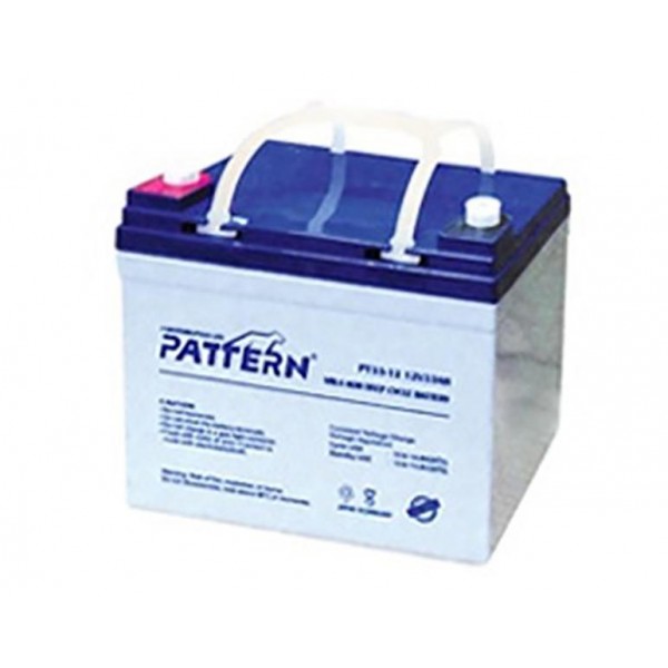 Μπαταρια Μολυβδου Βαθιας Εκφορτισης 12V/33Ah Pt33-12 Ptn