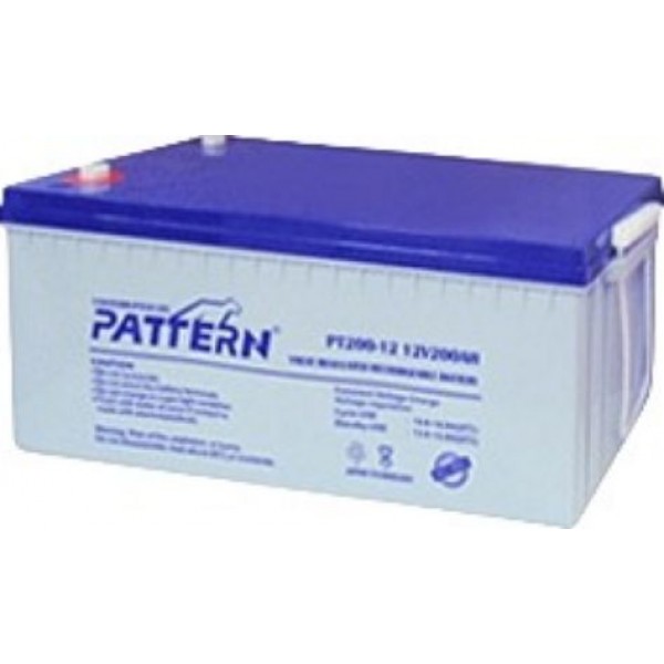 Μπαταρια Μολυβδου Βαθιας Εκφορτισης 12V/200Ah Gel Pg200-12 Ptn