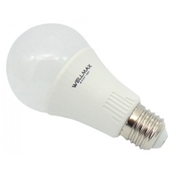 Λαμπα Led A65 E27 15W 1350Lm 230° 6500Κ Day Light Wellmax