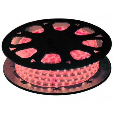 Φωτοσωληνας Μονοκαναλος Led Flat Smd 7X9Mm Διαφανες Σωμα Κοκκινο Led 50M Ip65 Sgr