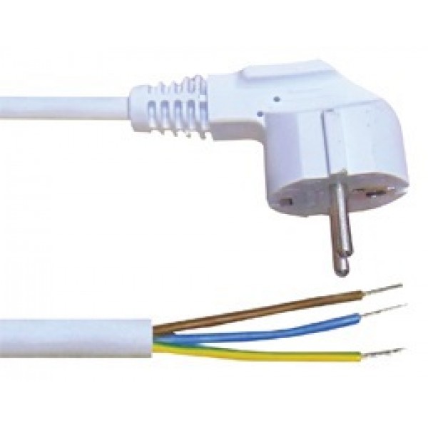 Καλωδιο Τροφοδοσιας 3X1.5Mm² 1.8M Σουκο Γων.λευκο Yun Καλωδιο Τροφοδοσιας 3X1.5Mm² 1.8M Σουκο Γων.λευκο Yun
