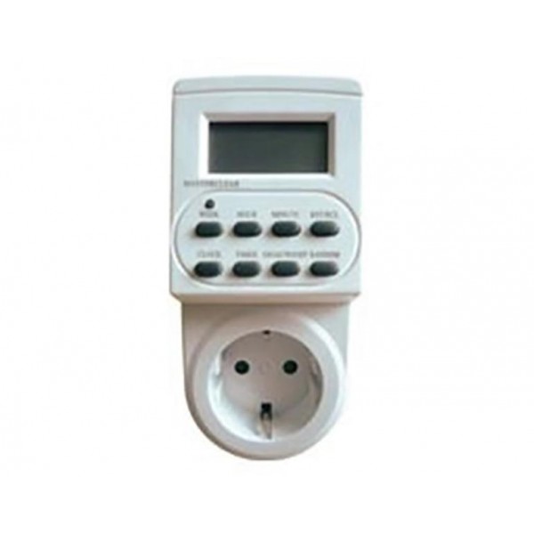 Χρονοδιακοπτης Πριζας Ψηφιακος Ημερησιοσ/ Εβδομαδιαιος 230Vac Tge-2B Hgi