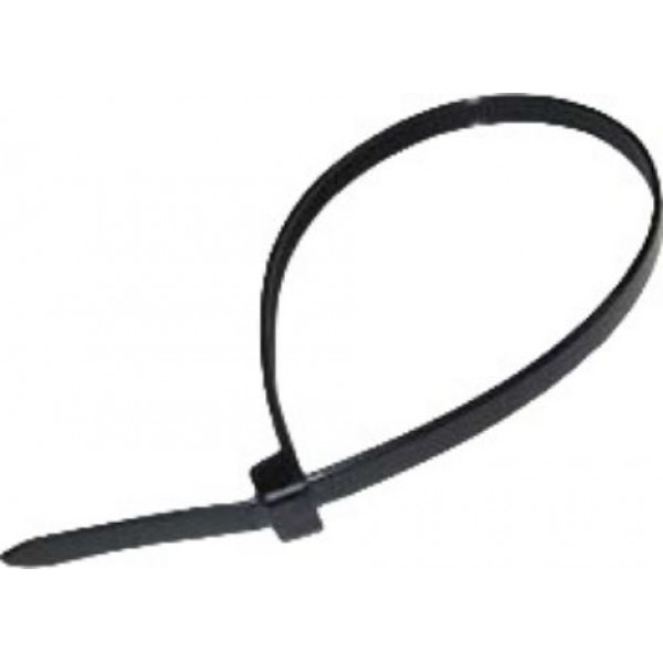 ΔΕΜΑΤΙΚΑ ΚΑΛΩΔΙΩΝ 2.5X203mm ΜΑΥΡΑ CV200MB KSS (τεμάχια 100)