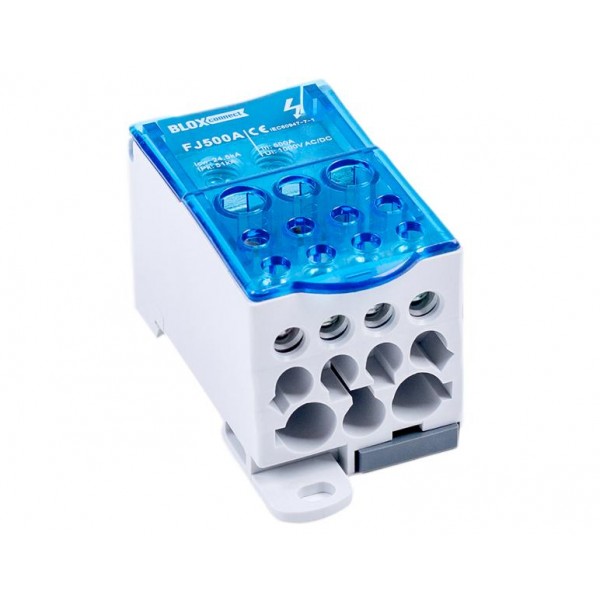Μπλοκ Διανομης Ραγας 1P 500A 96X46X50Mm Fj500A Blox Connect
