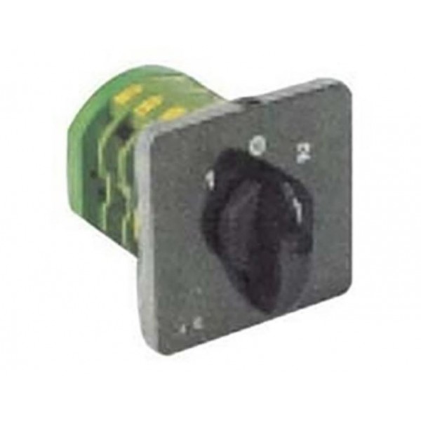 Διακοπτης Περιστροφικος Διπλης Ενεργειας 1-0-2 4P 50A Με Πλακα 88X88 Re503254A (3.45.11) Brt