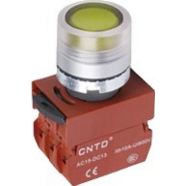 Μπουτον Χωνευτο Φ22 1No Με Λυχνια 24Vac/dc Κιτρινη C2Pif-Y Cntd Μπουτον Χωνευτο Φ22 1No Με Λυχνια 24Vac/dc Κιτρινη C2Pif-Y Cntd