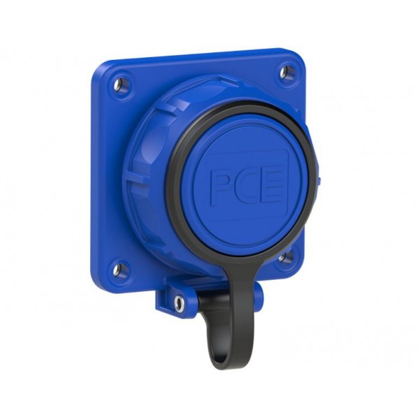 Πριζα Πινακα Θηλυκη 2P 16A Με Καπακι Ip68 20351-8B Pce (Τεμάχια 2)