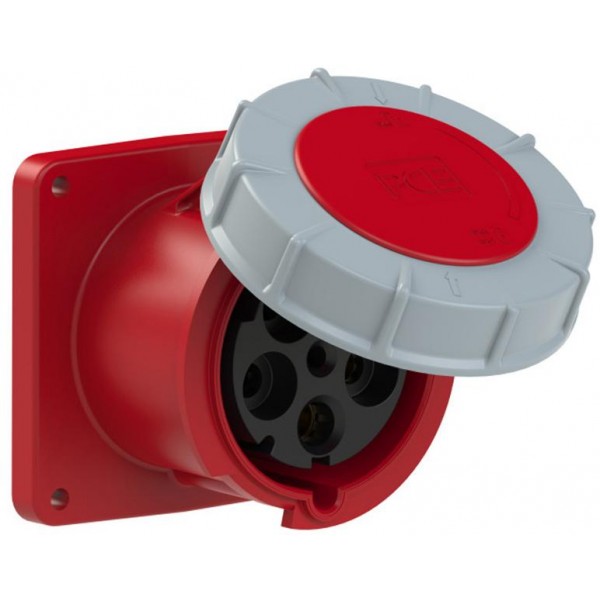 Πριζα Πινακα Θηλυκη 5P 125A Ip67 345-6 Pce Πριζα Πινακα Θηλυκη 5P 125A Ip67 345-6 Pce