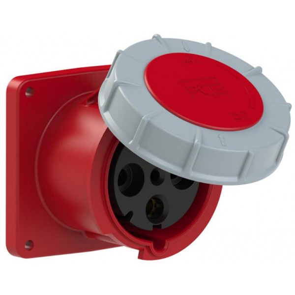 Πριζα Πινακα Θηλυκη 4P 125A Ip67 344-6 Pce Πριζα Πινακα Θηλυκη 4P 125A Ip67 344-6 Pce