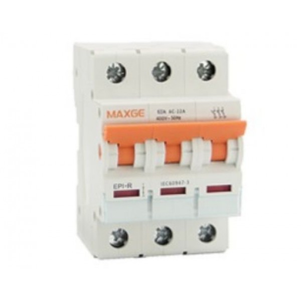 Διακοπτης Ραγας 3P 63A 230/400Vac Epi-R Maxge
