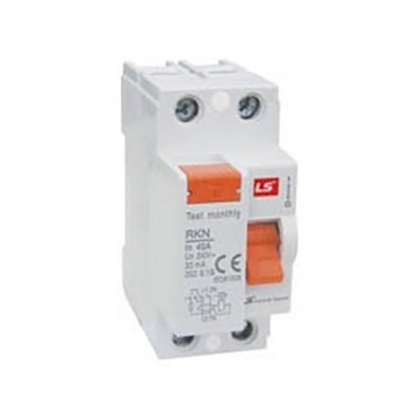 Relay Διαφυγης 2P 32A 30Ma Type Ac Rkn Lg (Τεμάχια 2)