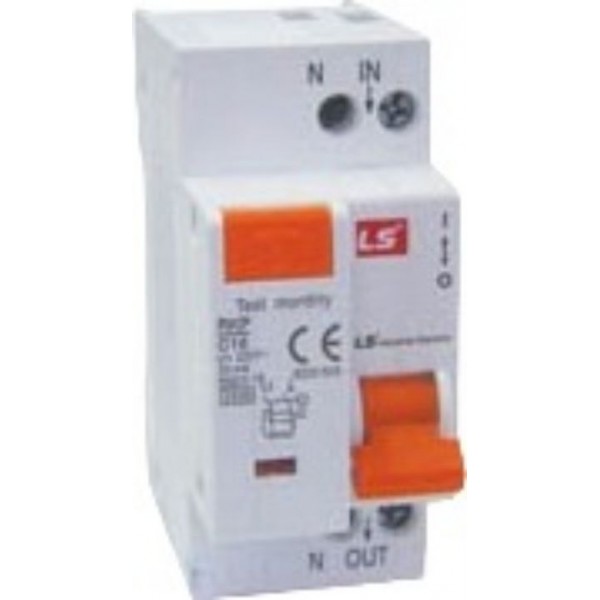 Relay Διαφυγης Με Ασφαλεια 1P+N C 16A 30Ma 4.5Ka Type Ac Rkp Lg (Τεμάχια 2)