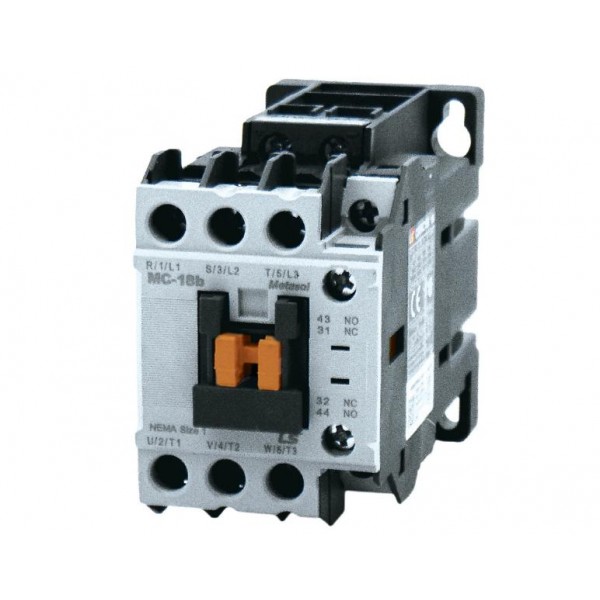 Relay Ισχυος 3P 7.5Kw 24Vac 1No1Nc Mc-18B Metasol Lg (Τεμάχια 2)