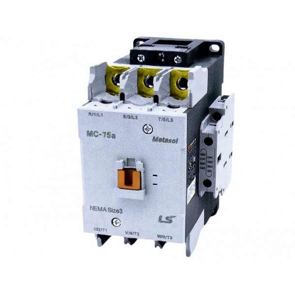 Relay Ισχυος 3P 37Kw 110Vac 2No2Nc Mc-75A Metasol Lg (Τεμάχια 2)