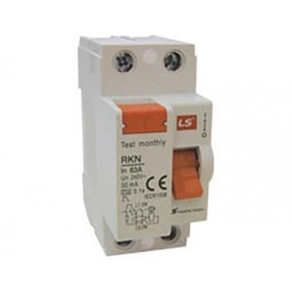 Relay Διαφυγης 2P 63A 30Ma Type A Rkn Lg (Τεμάχια 2)